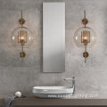 Gold Wall Lamp Creative Indoor Bedside Wall Sconce
